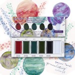 KURETAKE GANSAI TAMBI GRANULATING COLORS SET 2  5 SZT. MC20GN2/5V