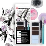 Kuretake Zestaw do ilustracji akwarelowej ILLUSTRATION WATERCOLOR SET - 7 elementów - IKTB-25/7V