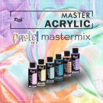 Rich Zestaw Farb Akrylowych Pastelowe odcienie 6X60ml 06011408 Pastel Mastermix Master Acrylic