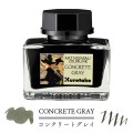 Kuretake Atrament Ink-Cafe Art Noveau CONCRETE GRAY ECF060-539 z próbką.jpg
