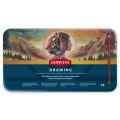 Derwent Drawing komplet kredek artystycznych 72 kolory 2306558 kaseta przód.jpg