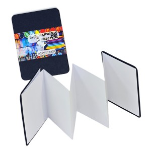 Leporello Mixed Media SMLTArt 105x148mm, 250gsm, 8 składanych kartek 6KN-ESK(250)