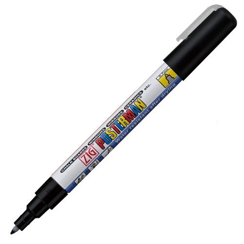 Kuretake Posterman Extra Fine Black PMA-10A-010.jpg