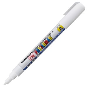 KURETAKE MARKER  POSTERMAN EXTRA FINE WHITE 0,7 MM PMA-10A/000