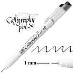 Kuretake ZIG Calligraphy Pen SQUARE 1.0 1mm 010 BLACK PC-110/010