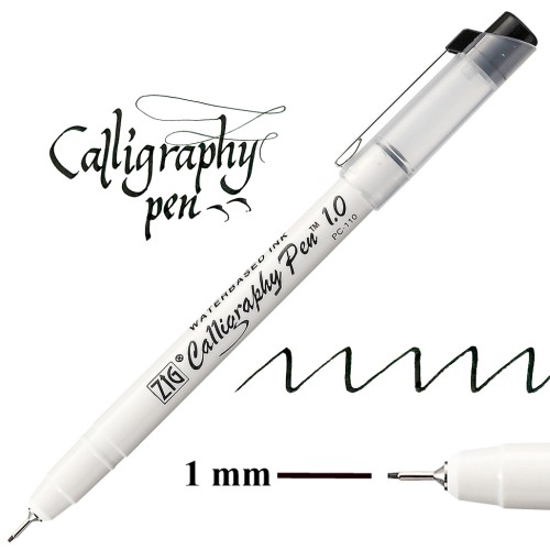 Kuretake Calligraphy Pen Square 1mm PC-110.jpg
