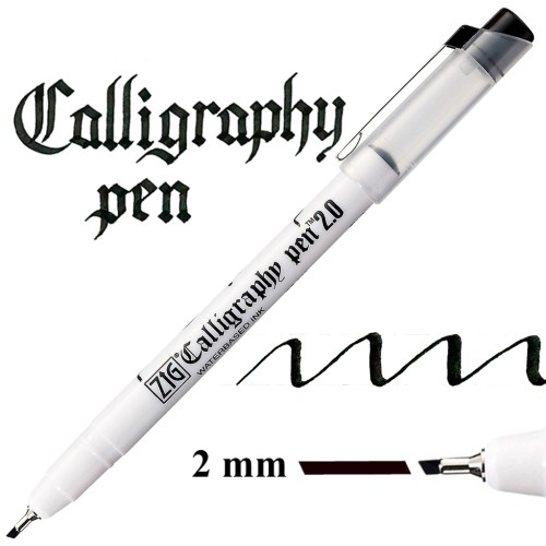 Kuretake ZIG Calligraphy Pen OBLIQUE 2mm PC-200.jpg