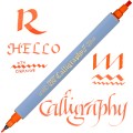 Kuretake Zig Calligraphy II TC-3100-070 Orange miniatura.jpg