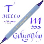 Kuretake ZIG Calligraphy II 2mm & 3,5mm 080 VIOLET TC-3100/080