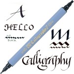 Kuretake ZIG Calligraphy II 2mm & 3,5mm 010 BLACK TC-3100/010