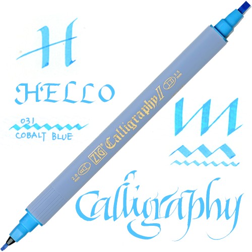 Kuretake Zig Calligraphy II TC-3100-031 Cobalt Blue miniatura.jpg