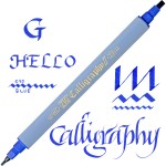 Kuretake ZIG Calligraphy II 2mm & 3,5mm 030 BLUE TC-3100/030