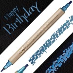 Kuretake ZIG Calligraphy Metallic Colours 125 BLUE MS-8400/125