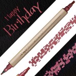 Kuretake ZIG Calligraphy Metallic Colours 126 RED MS-8400/126