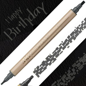 Kuretake ZIG Calligraphy Metallic Colours 127 BLACK MS-8400/127