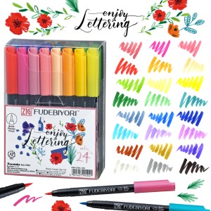 KURETAKE ZIG FUDEBIYORI - 24 kolory CBK-55N/24V