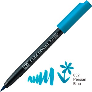 KURETAKE ZIG FUDEBIYORI  032 PERSIAN BLUE CBK-55N/032