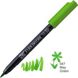 KURETAKE ZIG FUDEBIYORI  047 MAY GREEN CBK-55N/047