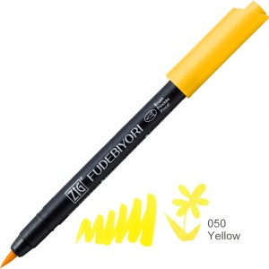 KURETAKE ZIG FUDEBIYORI  050 YELLOW CBK-55N/050