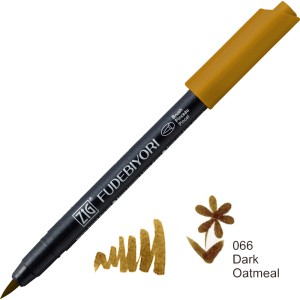 KURETAKE ZIG FUDEBIYORI  066 DARK OATMEAL CBK-55N/066