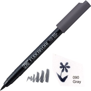 KURETAKE ZIG FUDEBIYORI  090 GRAY CBK-55N/090