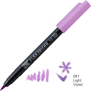 KURETAKE ZIG FUDEBIYORI  081 LIGHT VIOLET CBK-55N/081
