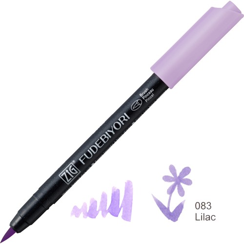 Kuretake ZIG Fudebiyori 083 Lilac CBK-55N-083 v2.jpg