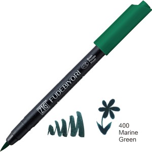 KURETAKE ZIG FUDEBIYORI  400 MARINE GREEN CBK-55N/400