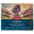 0700672 Derwent Drawing Pencils 24 Tin - Front.JPG