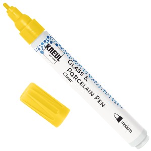 Kreul Pisak do szkła i porcelany Glass & Porcelain Pen Clear YELLOW 42651