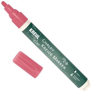 Kreul Pisak do szkła i porcelany Glass & Porcelain Pen CHALKY MEDIUM COZY RED 16572 22713