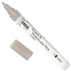 Kreul Pisak do szkła i porcelany Glass & Porcelain Pen CHALKY MEDIUM NOBLE NOUGAT