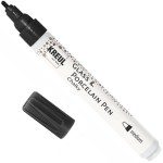 Kreul Pisak do szkła i porcelany Glass & Porcelain Pen CHALKY MEDIUM BLACK CARBON
