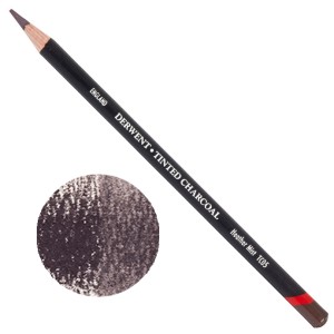 Derwent Tinted Charcoal Kolorowy węgiel w kredce TC05 HEATHER MIST 2301669