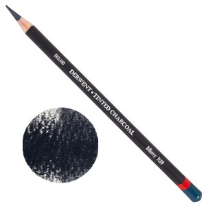 Derwent Tinted Charcoal Kolorowy węgiel w kredce TC09 BILBERRY 2301673