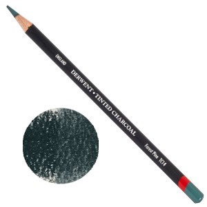 Derwent Tinted Charcoal Kolorowy węgiel w kredce TC14 FOREST PINE 2301678