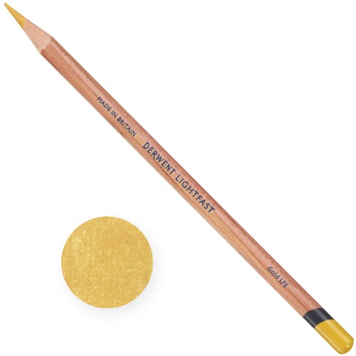 Gold kredka Derwent Lightfast.jpg