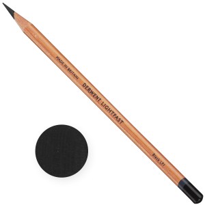 Derwent Lightfast kredka artystyczna BLACK