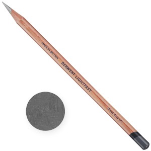 Derwent Lightfast kredka artystyczna CLOUD GREY