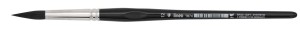 Pędzel Lineo seria 1874 nr 12 Black Synthetic Hair Ergo Soft