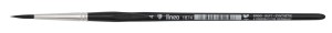 Pędzel Lineo seria 1874 nr 4 Black Synthetic Hair Ergo Soft