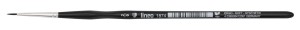 Pędzel Lineo seria 1874 nr 2/0 Black Synthetic Hair Ergo Soft