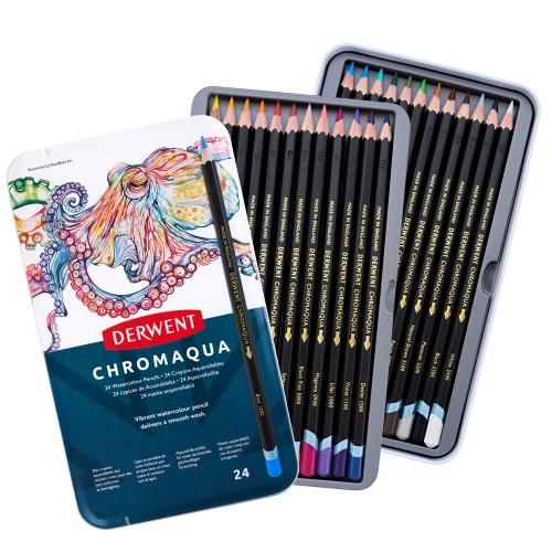Chromaqua Pencils 24 Tin Front Open.jpg