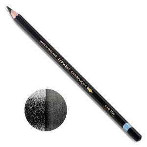 DERWENT KREDKA CHROMAQUA  2300 BLACK