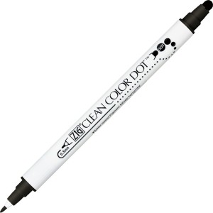 Kuretake Clean Color Dot 010 BLACK