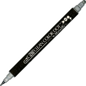 Kuretake Clean Color Dot Metallic 102 SILVER 