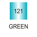 Kuretake Zig Clean Color Dot Metallic 121 Green kolor.jpg