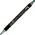 Kuretake Zig Clean Color Dot Metallic 121 Green.jpg