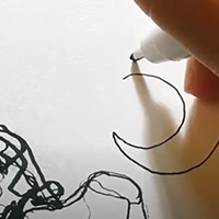 Pisak Kuretake w teledysku Muska "Jeśli"